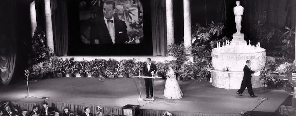 25th Academy Awards (1953) | John Wayne accepts Best Director Award for John Ford