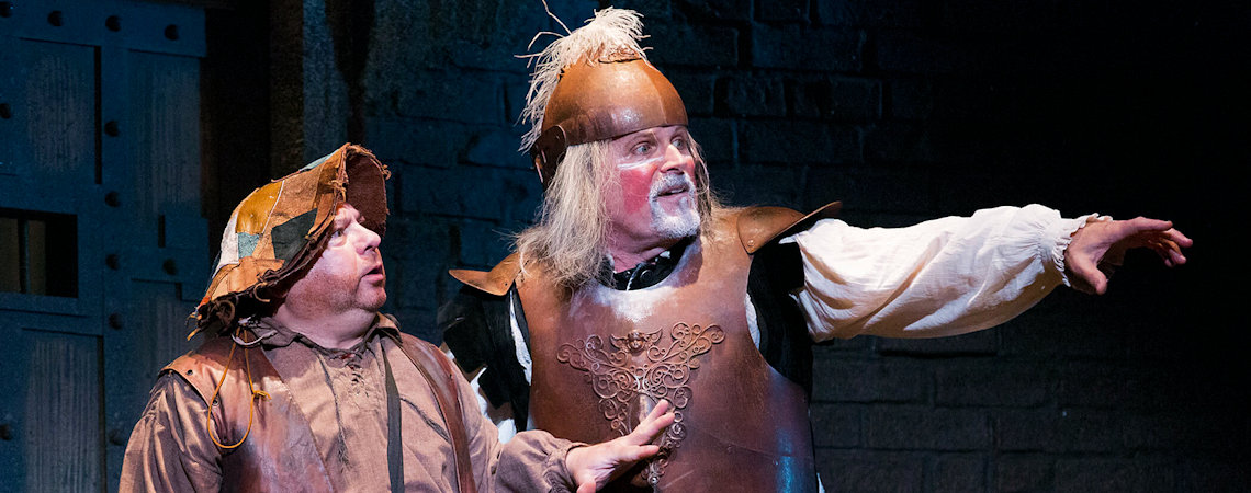 Robert Newman, Danny Rutigliano  - Bristol Riverside Theatre, PA | "Man of La Mancha" ( 2011)