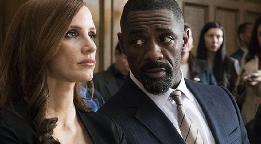 Jessica Chastain w/Idris Elba | "Mollys Game" (2017)