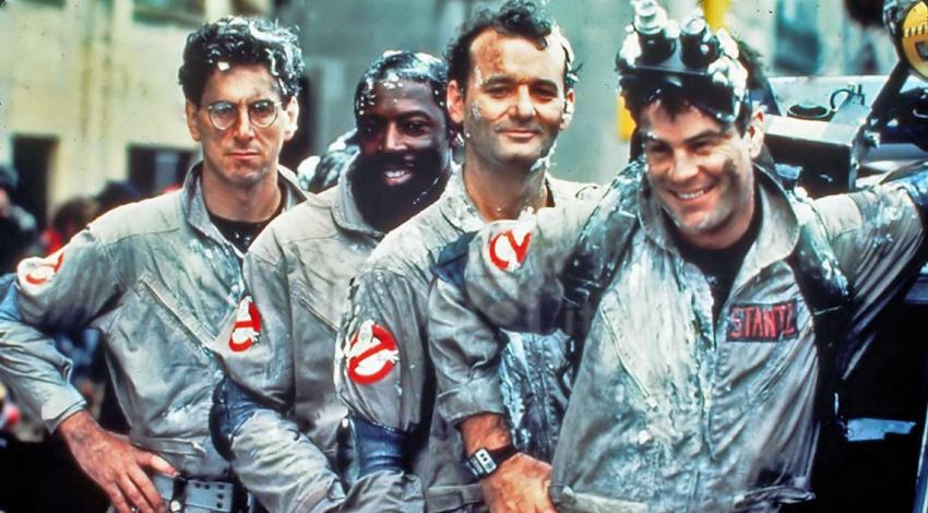 Harold Ramis, Ernie Hudson, Bill Murray, Dan Aykroyd | "Ghostbusters" (1984)
