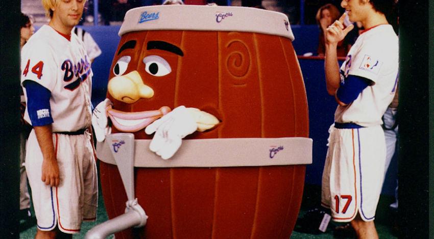 Julie Dolan as 'Mascot' | "Basketball" (1998)