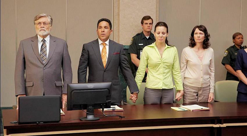 Art Hindle as Cheney Mason w/Oscar Nuñez, Kelly Wolfman, Virginia Welch | "Prosecuting Casey Anthony" (2013)